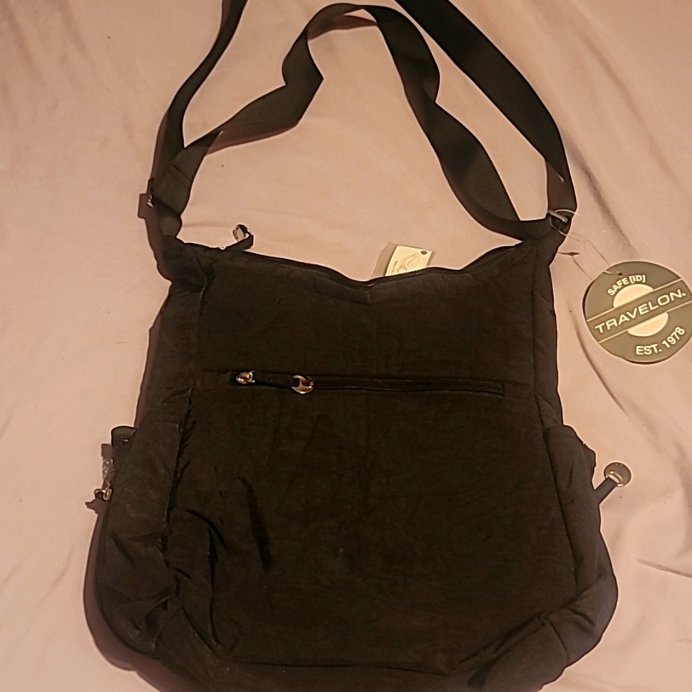 Brand New Safe ID Travelon Bag Black